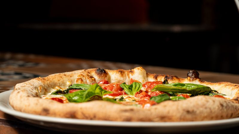 Jet's signature pizza with pepperoni and mozzarella